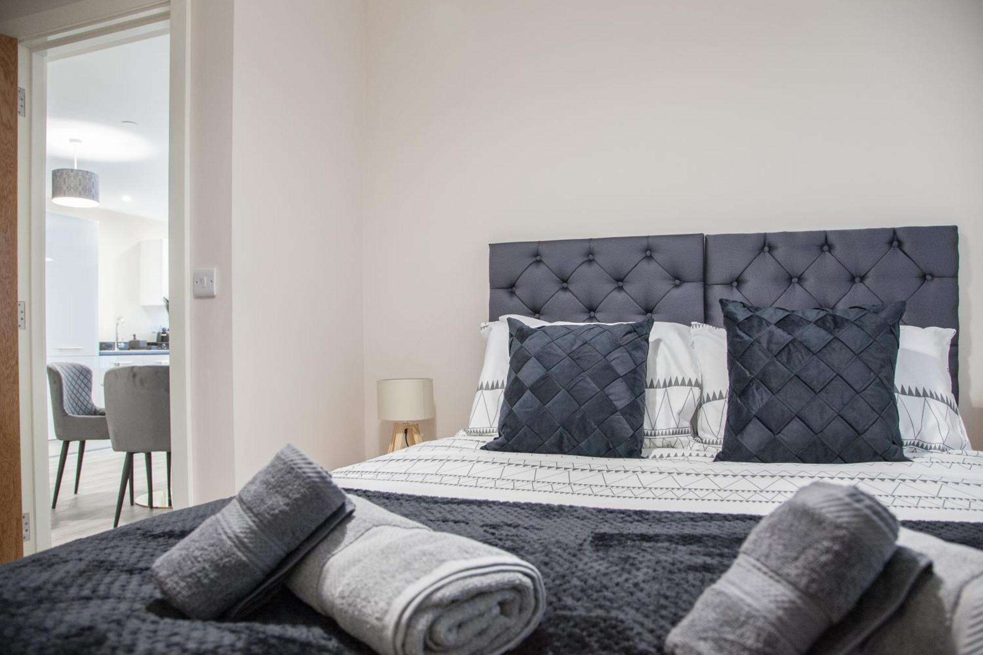 Modern 2Bd Apartment In Manchester City 외부 사진